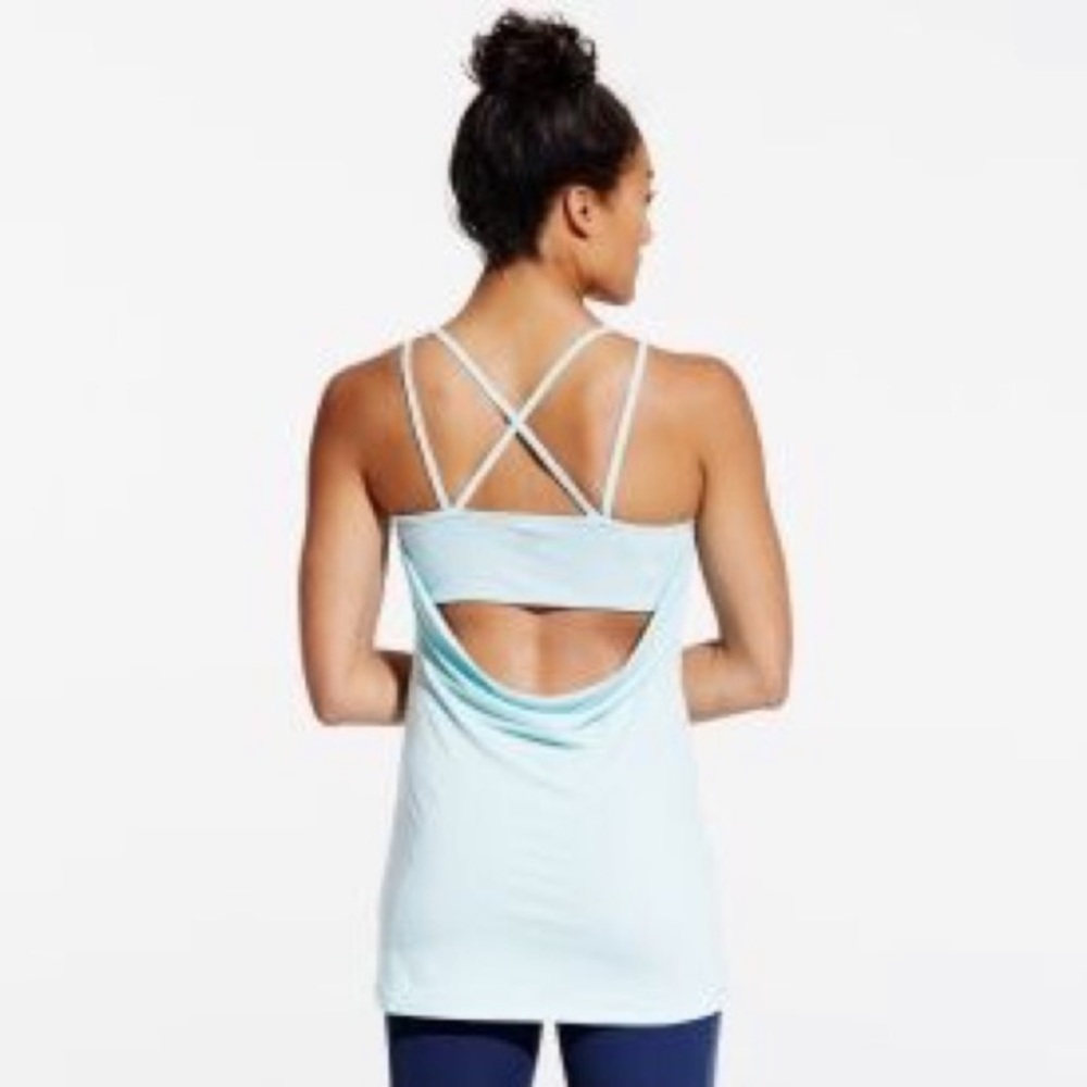 Calia Keyhole Open Back Tank - Picture 3 of 4
